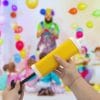 POMPA-PALLONCINI-FESTE Pompetta manuale per palloncini da 22 cm – gonfiatore a mano per feste e compleanni