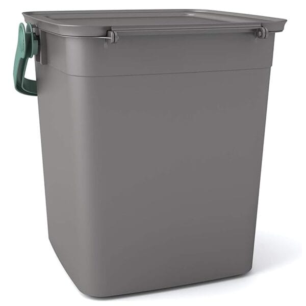 Pattumiera Compost Da Cucina 3 Litri | Bianco | Con Coperchio E Manico | Appoggio O Sospensione - Foto 7