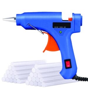 Pistola colla a caldo professionale da 20W + 30 Bastoncini