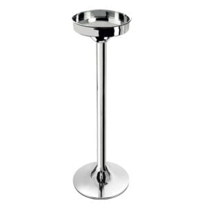 Colonna per secchielli ghiaccio in acciaio inox da 74 cm