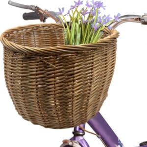 Cesto in vimini per bici