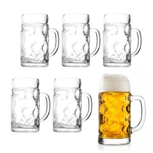Set Boccali birra in plastica 500 cc