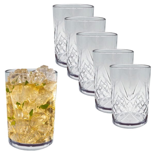 Bicchieri Da Acqua Krosno Pure - Set Di 6, 200ml, Vetro Trasparente, Lavastoviglie - Foto 9