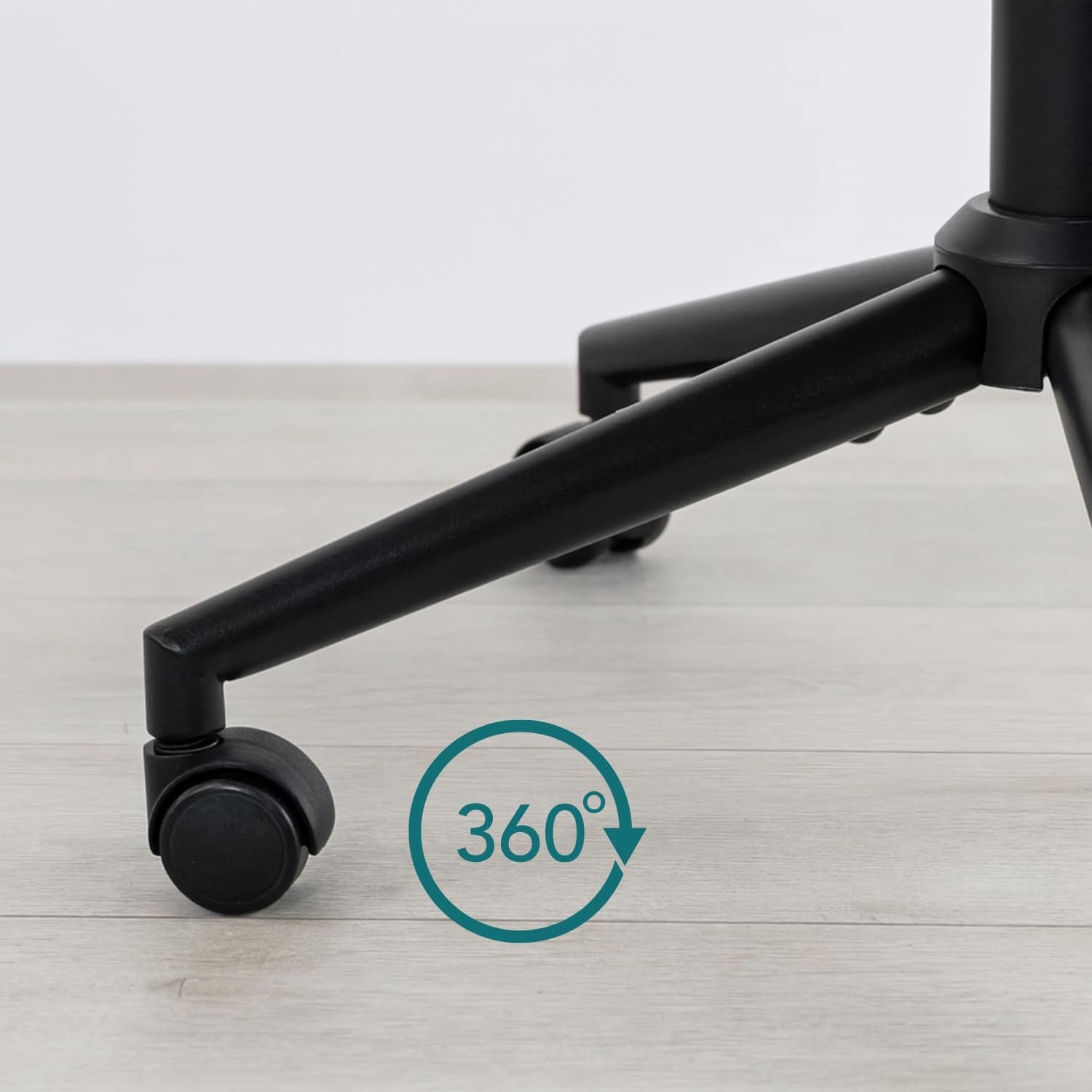 Ruote girevoli a 360° per sedia da ufficio ergonomica