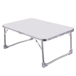 Tavolo in alluminio da campeggio pieghevole da 60x40x26 cm