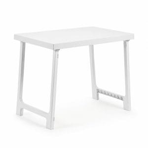 Tavolo da Giardino NIK Pieghevole con Foro per Ombrellone – 81x56x63 cm
