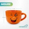 tazze-faccine-misura Tazza colazione con faccina colorata ideale per latte cereali e colazione bambini