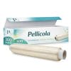 principale-rotolo-alluminio Pellicola trasparente alimenti 300 metri con scatola dispenser su sfondo bianco