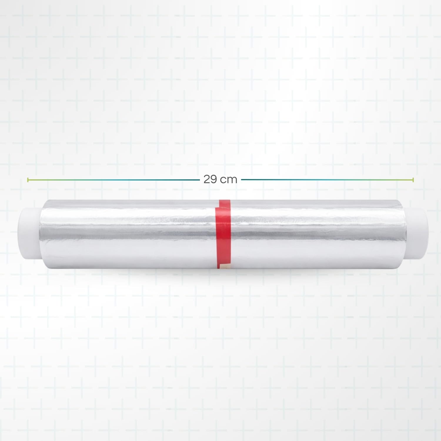 Rotolo di alluminio alimentare larghezza 29 cm con anima interna