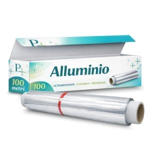Rotolo di alluminio per alimenti 100 metri