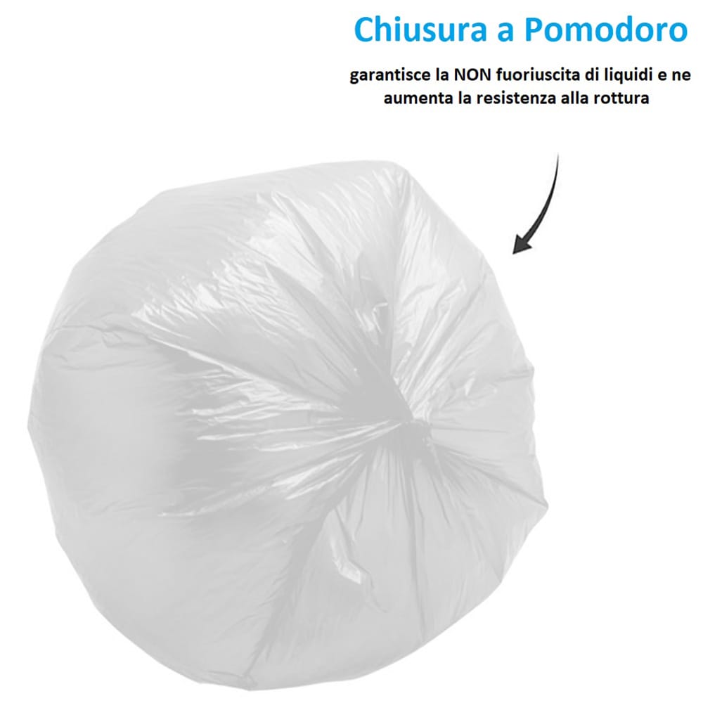 Sacchetti Cerniera Plastica Sacchetti Plastica Con Cerniera - 40,6x50,8 Cm, Conf. Da 30, Riutilizzabili Sacchetti Trasparenti - Foto 6