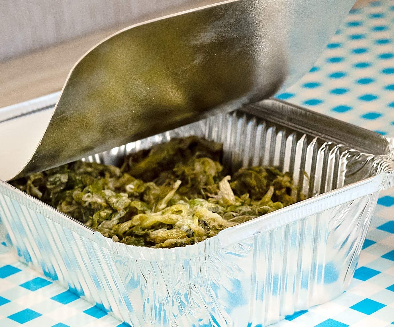 Vaschette Alluminio Monouso R28L Con Coperchio - 50 Pezzi, Per Take-Away E Microonde - Foto 9