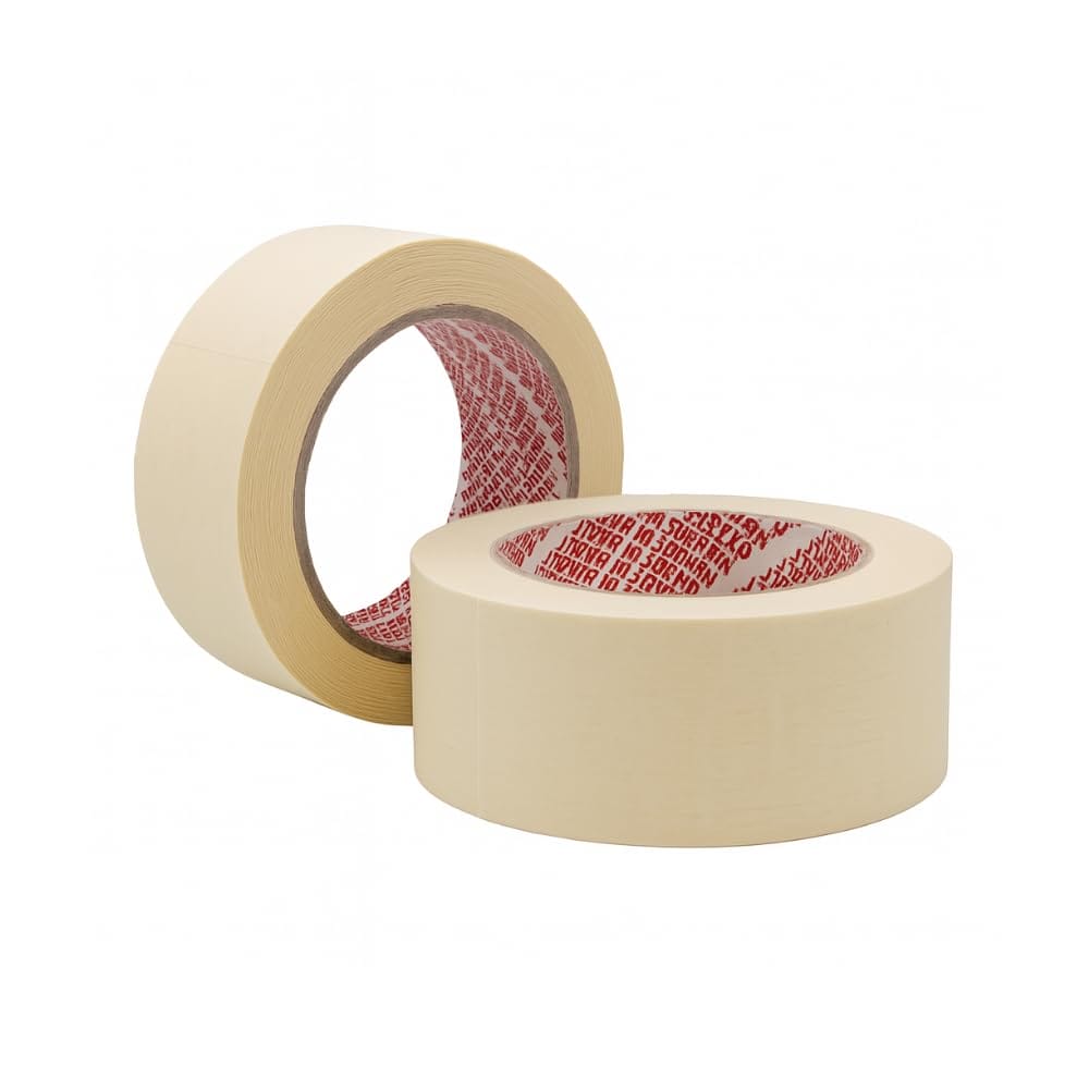 Nastro Di Mascheramento In Carta - 36 Rotoli, 50mm X 50m, Per Imbiancatura E Imballaggio - Foto 7