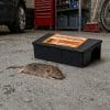 esche topi Trappola per topi con contenitore esca utilizzata in garage contro roditori