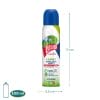 misure - repellente fulmine Spray repellente Zanzaux Family 100ml dimensioni 17x3,5 cm, delicato e non unge