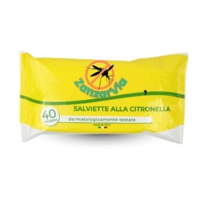 Salviette anti zanzare alla citronella