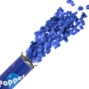 Spara Coriandoli Blu lungo 30 cm