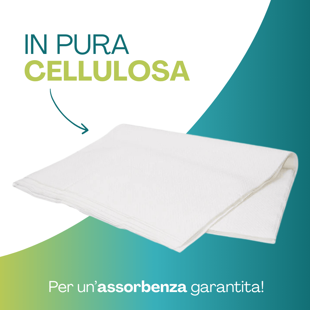 Asciugamani Di Carta Monouso Celtex Evo Prof - 100% Cellulosa, 3 Veli, 40x80 Cm, Confezione Da 50 Pezzi - 6