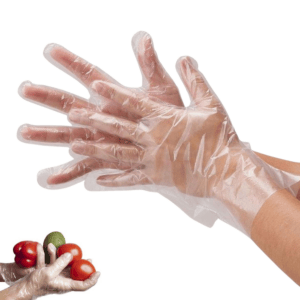 Guanti Polietilene Trasparenti