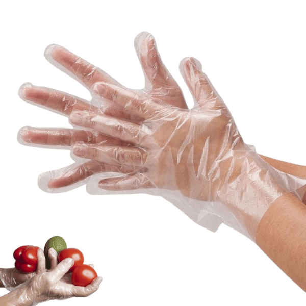 Guanti In Polietilene Trasparenti Taglia Unica - Confezione Da 500 - Foto 6