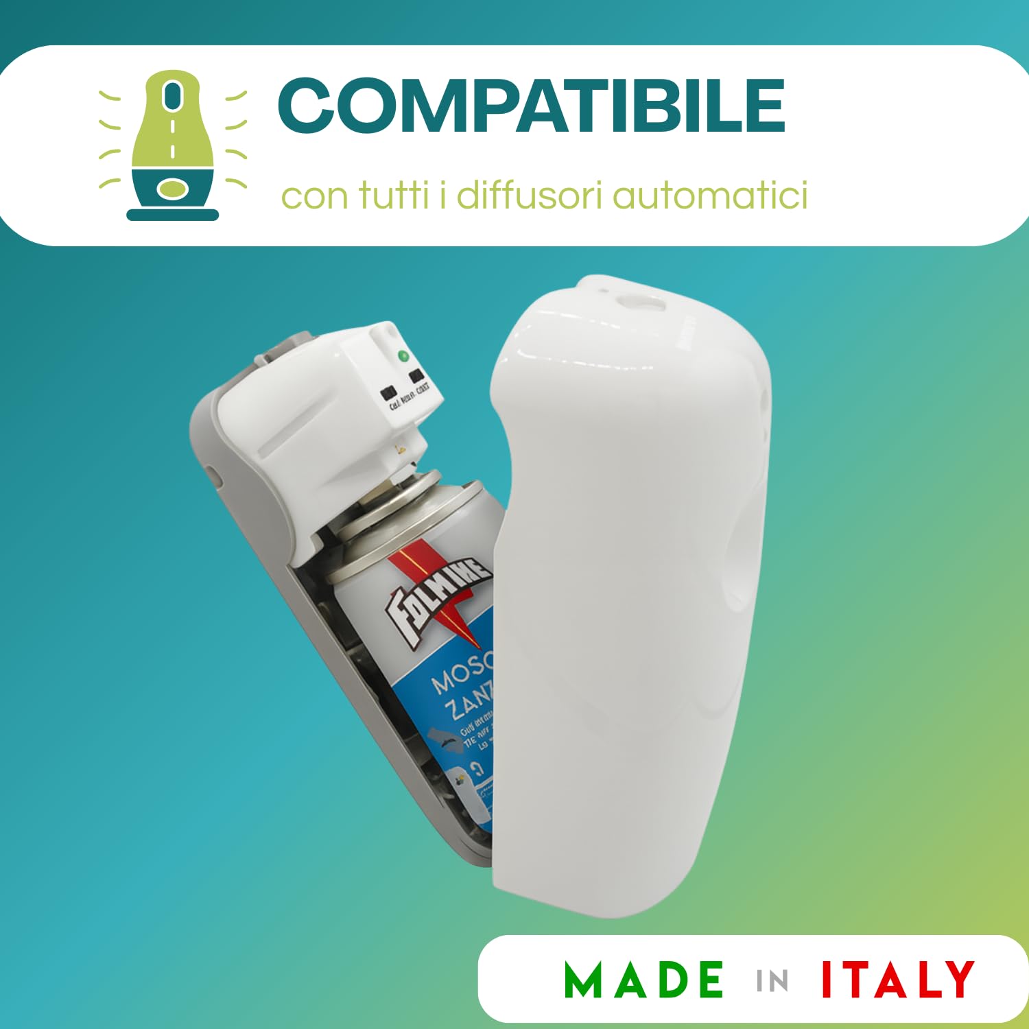 Ricarica Fulmine 250 ml compatibile con tutti i diffusori automatici, Made in Italy