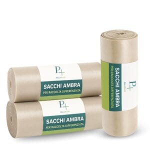 Sacchi spazzatura 90&times;120 &ndash; Sacchi Ambra trasparenti
