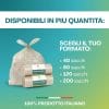 Sacchi spazzatura ambra 100% italiani, in confezioni da 40 a 200 sacchi