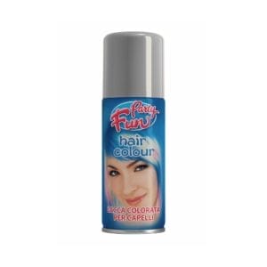 Spray colorante per capelli argento da 100 ml