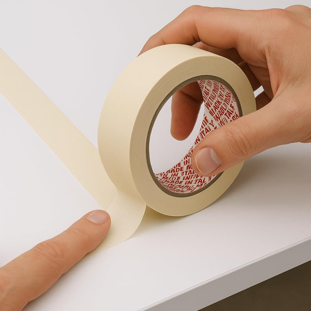 Nespoli Nastro Mascheratura 19mm X 50m - Per Verniciare, Facile Da Rimuovere - Foto 3