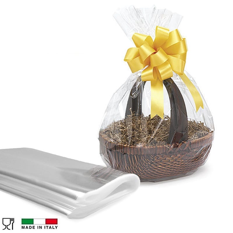 Rotolo Di Cellophane Stellato - Per Regali, Cesti Natalizi E Pacchi Pasquali - Foto 3