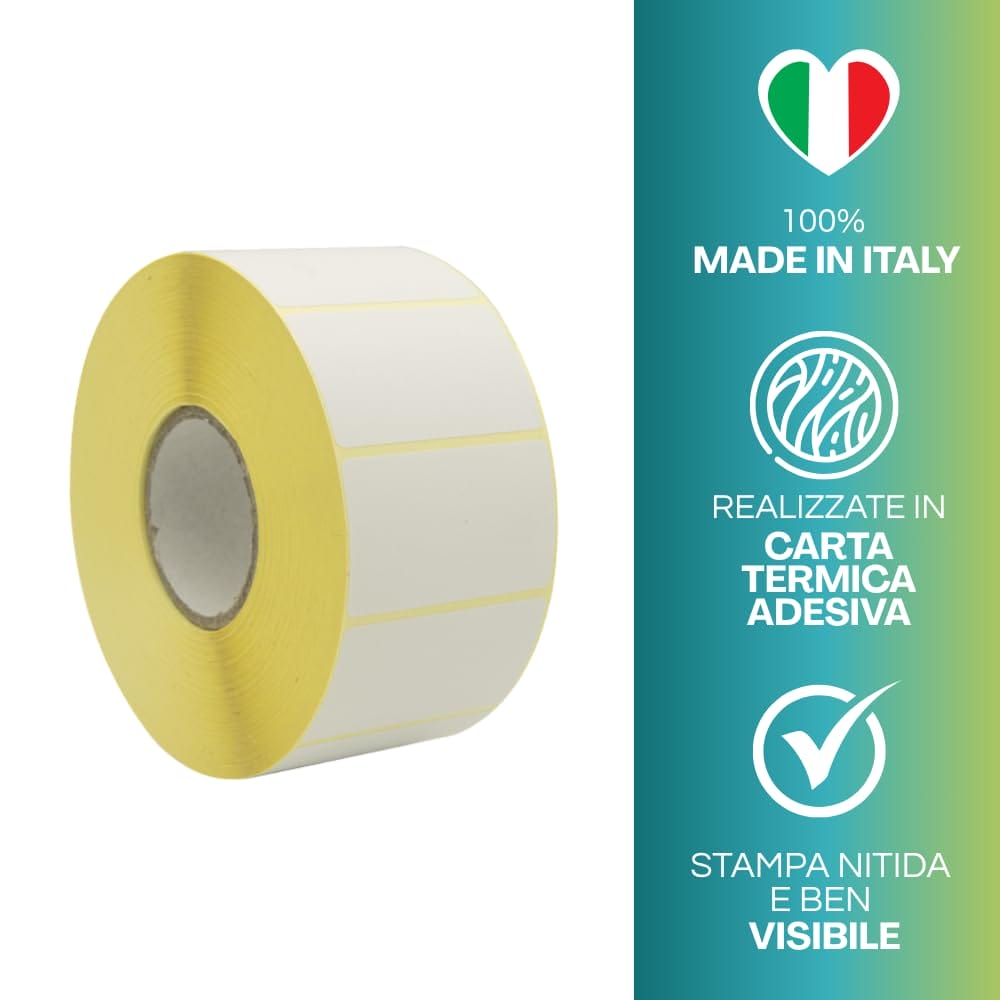 Inchiostro Ed Etichette: Etichette In Polipropilene Bianco - Foto 8