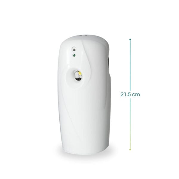 Dffusore automatico bianco per insetticida spray Fulmine, altezza 21,5 cm