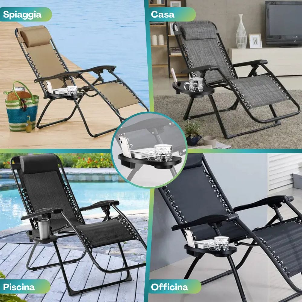 Lettino Miglior Sedia GravitÃ Zero Sedia Sdraio A Dondolo Gravita