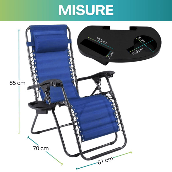 Zero Gravity Sedia Sdraio Amazon Gravità Zero Sdraio Gravity