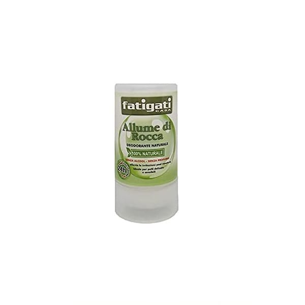 Allume di Rocca da 120 gr per Barba e pelli Sensibili