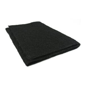 Filtro cappa carboni attivi Nero 40×80 cm