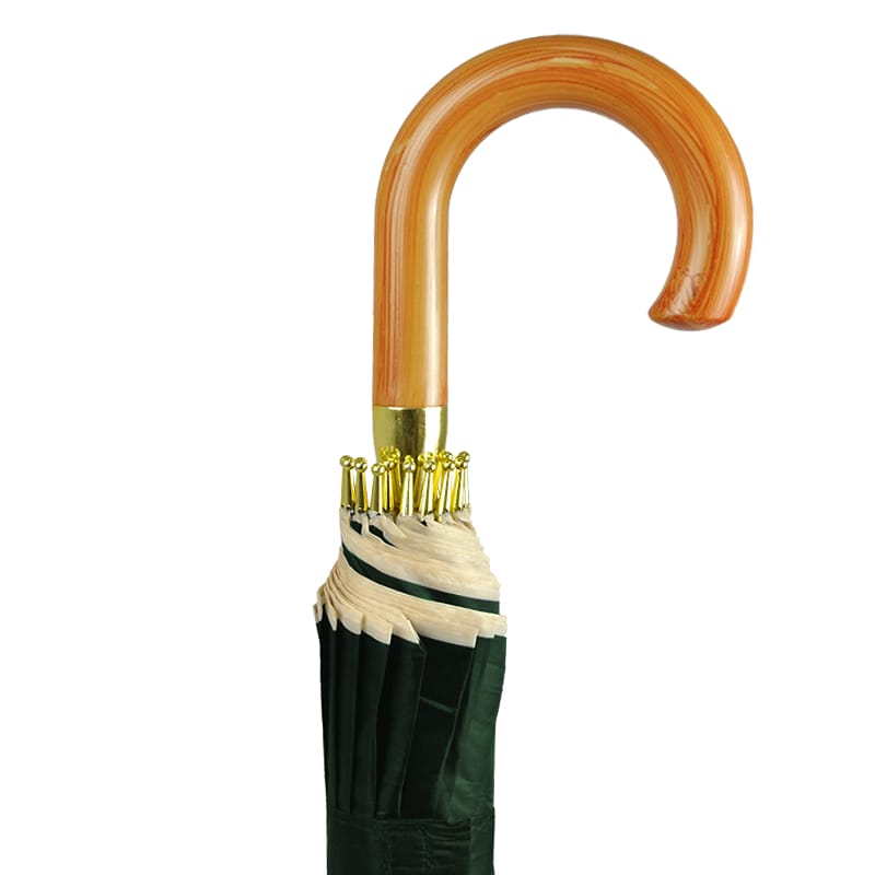 Ombrello Palucart Maxi Grande Antivento - Automatico, 16 Stecche, Manico Effetto Legno, Colore Bordeaux - Foto 5