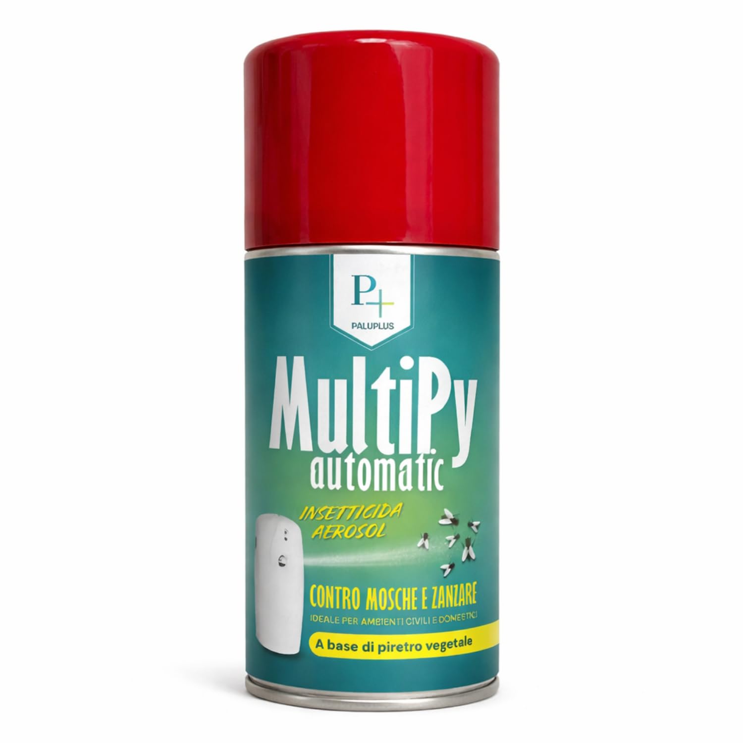 Bomboletta MultiPy automatic 250 ml spray aerosol contro mosche e zanzare