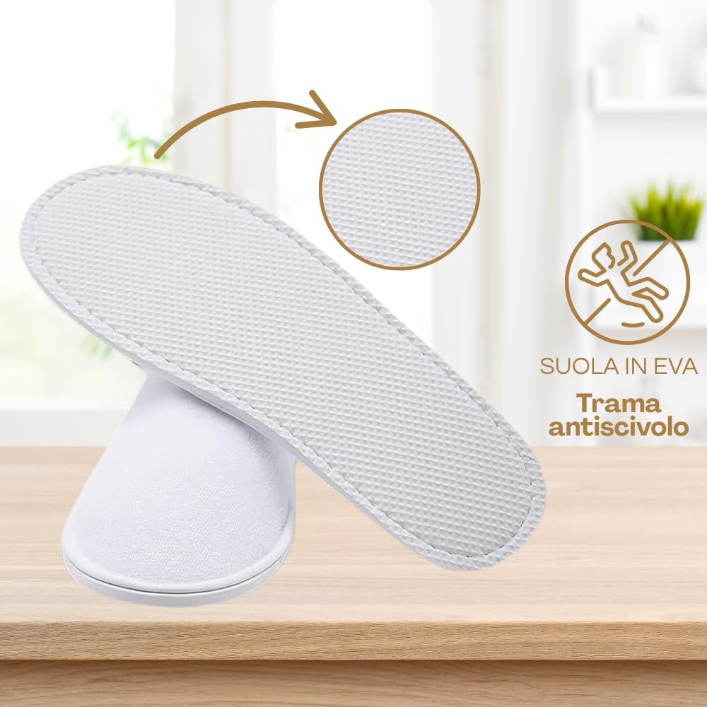 Pantofole monouso per Hotel e strutture ricettive