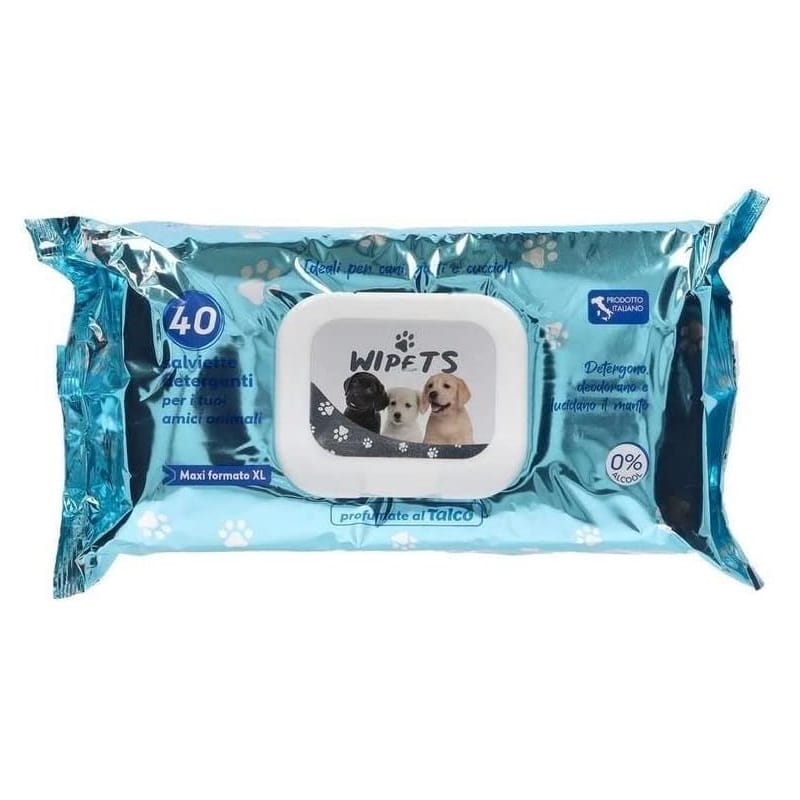 Camon 18 Salviette Maxi Al Talco Per Cani Grandi