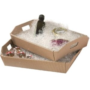 Paglia decorativa per cesti natalizi – Trucioli sintetici in busta