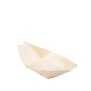 Finger food aperitivo Barchette in legno 140×80 mm