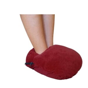 Scaldapiedi elettrico da letto da 500W con rivestito in pile