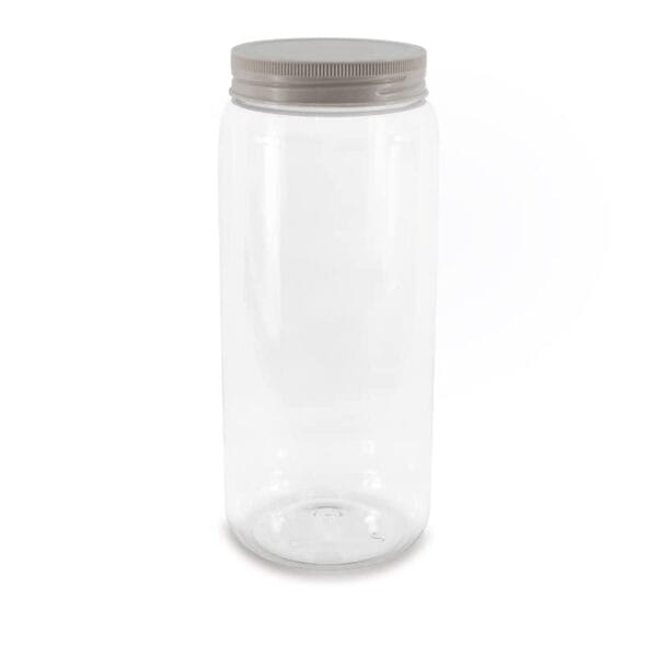 365 Contenitore Con Coperchio, Rotondo Vetro/plastica, 600 Ml - Foto 3
