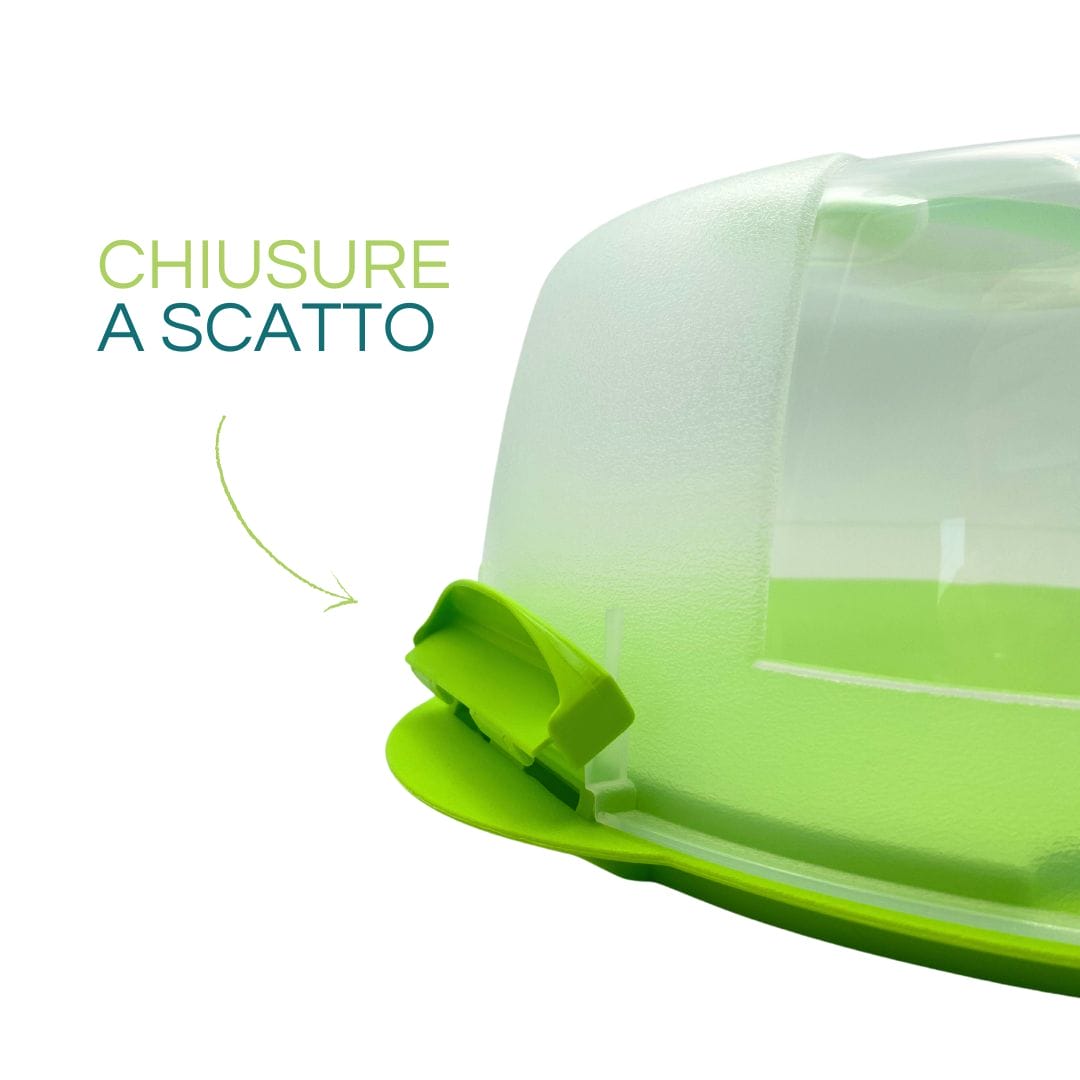 MT Products Round PET Plastic Cake Container 8" - Plastic Bakery Boxes (Pack Of 5) - Made In The USA - Foto 3