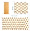 traliccio in legno estensibile misura piccola Traliccio estensibile in legno naturale altezza 180 cm larghezza fino a 90 cm