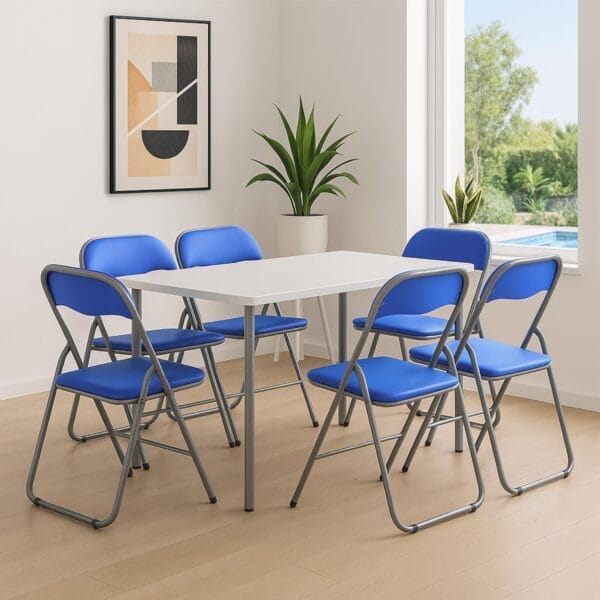 Sedia Pieghevole Blu modello Slim