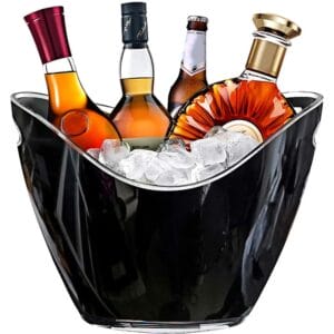 Portaghiaccio in Plastica Ovale: Capacit&agrave; 8 Litri