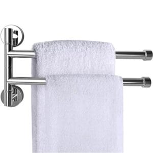 Portasciugamani bagno a muro 38×15 cm