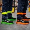 Scarpe antinfortunistiche indossate lavoro sicurezza Technosafe unisex